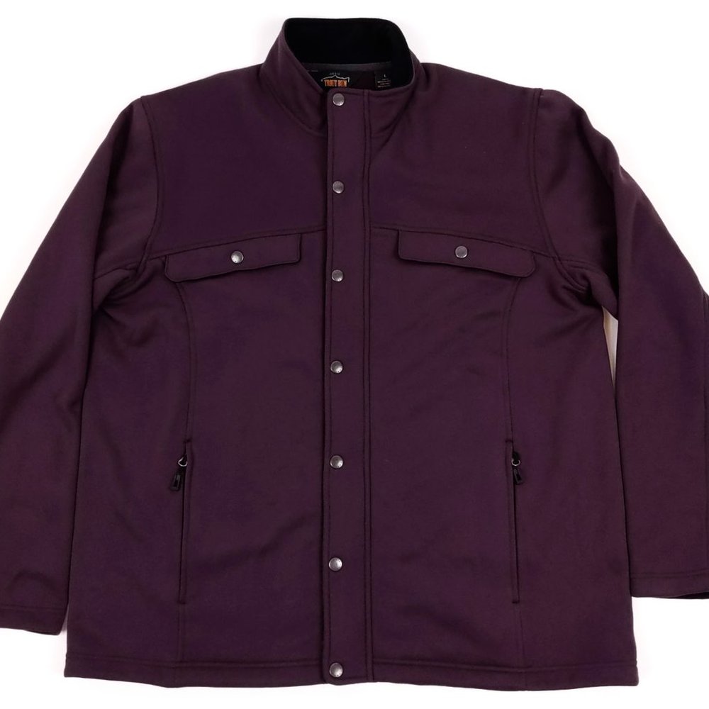 ORVIS Trout Bum Men's Large Purple Coat Jacket